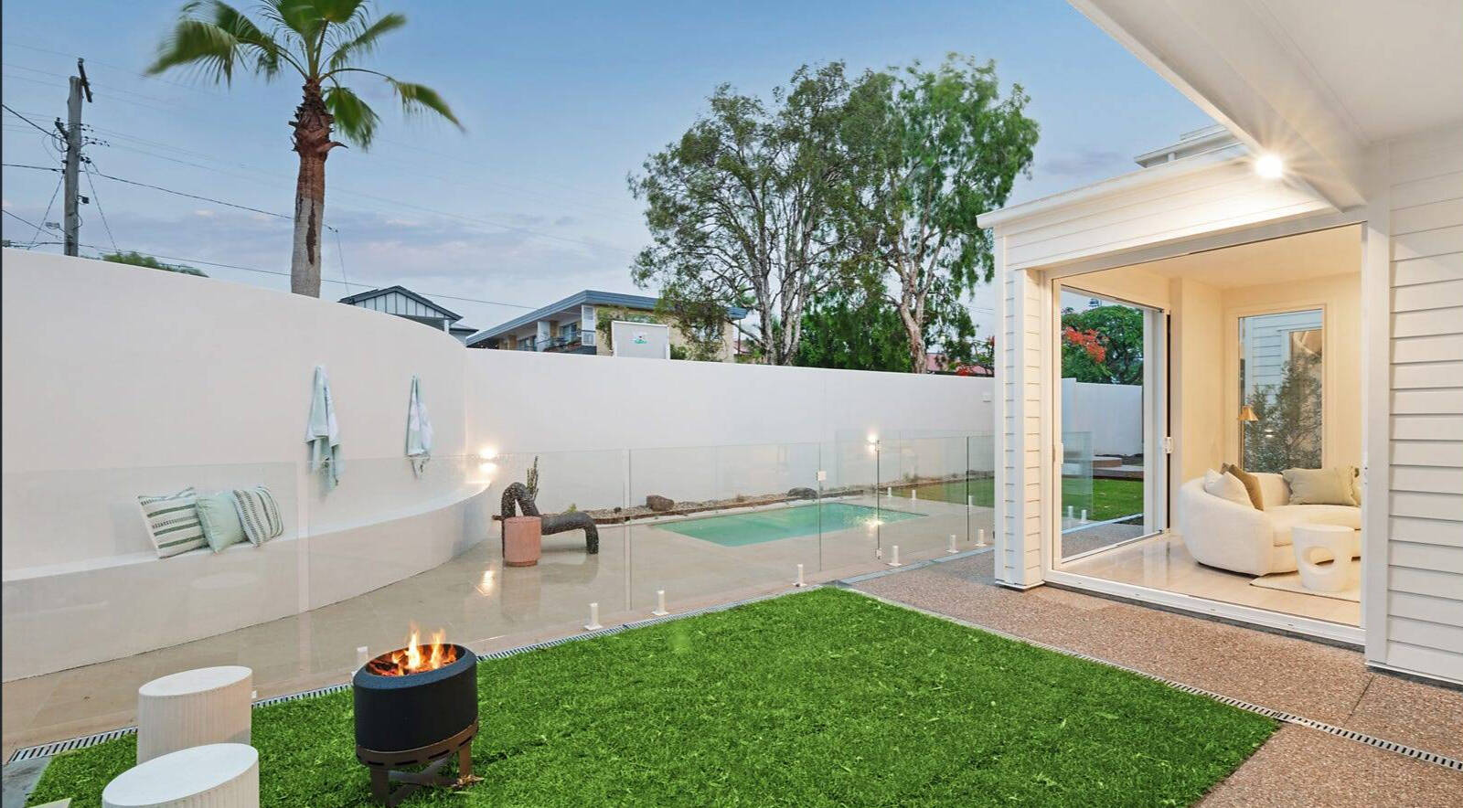 Outdoor Pool Entertainment